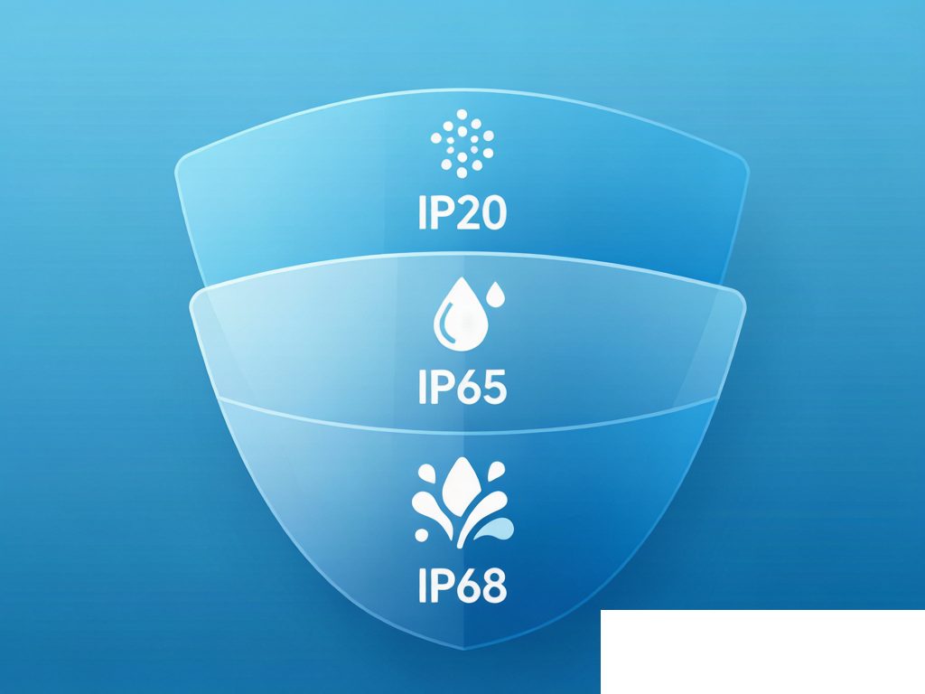 IP ratings comparison chart